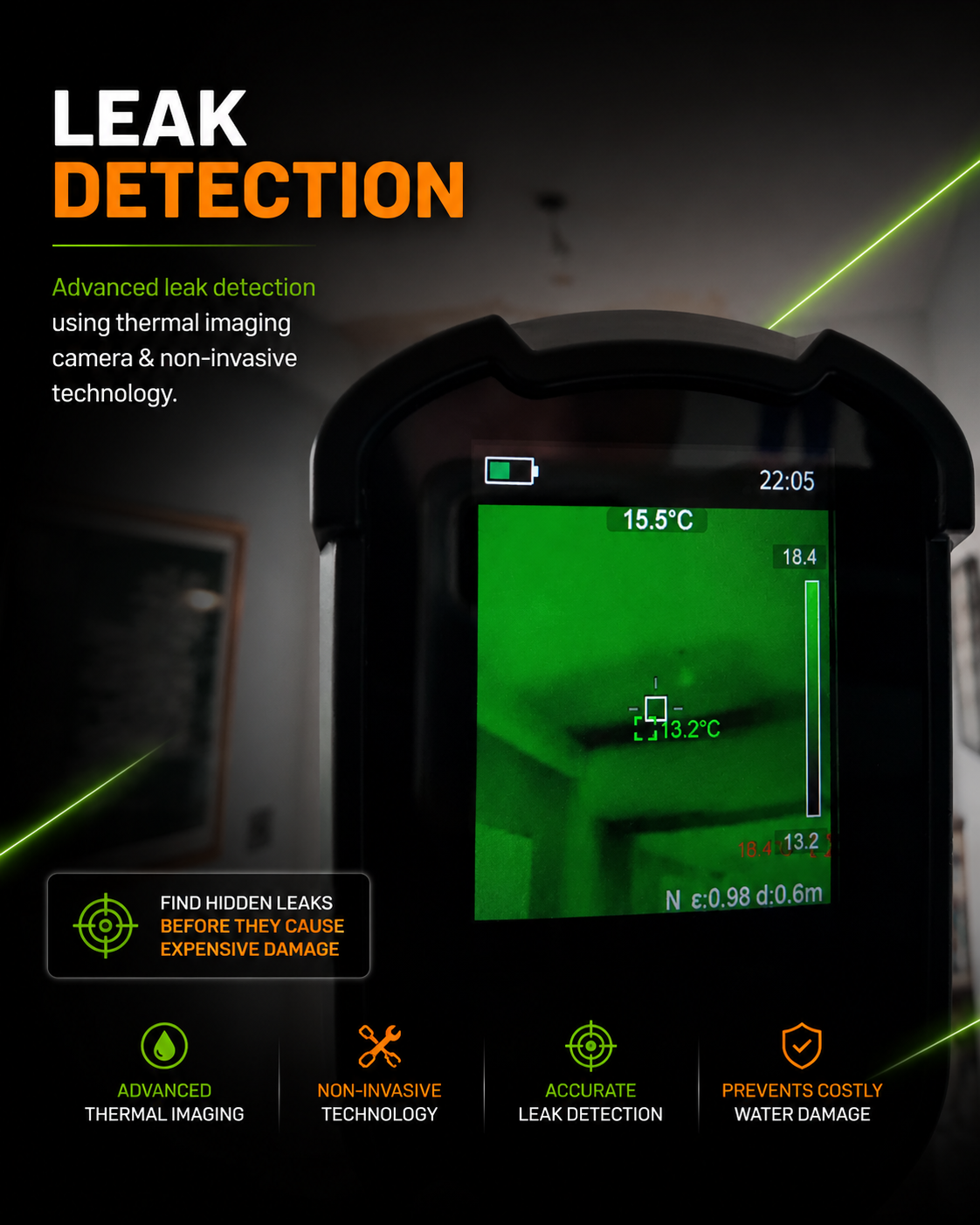 Leak detection services in Kent